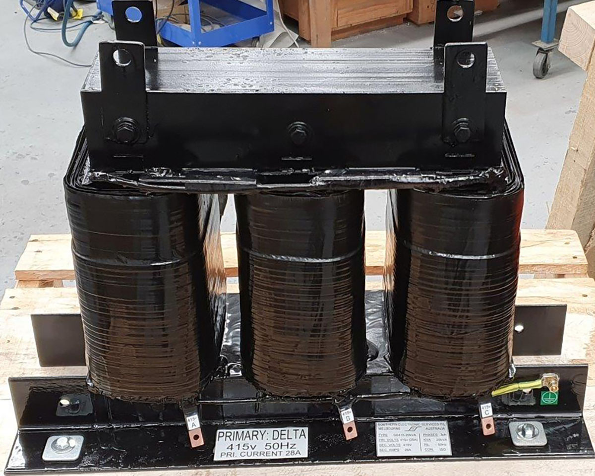 Three Phase Transformer Custom Made In Melbourne